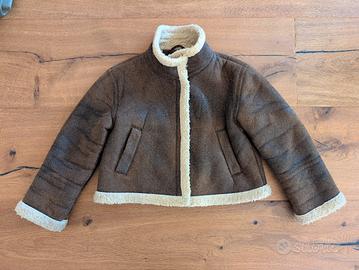 montone bambina zara taglia 8-9 anni