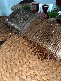 2 borse con brillantini