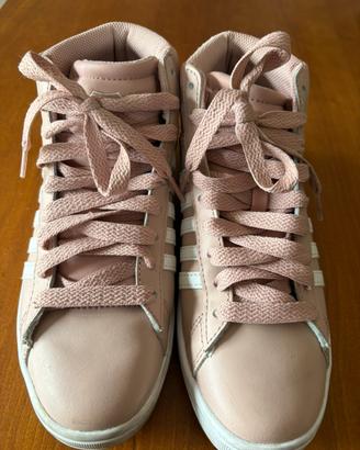 Scarpe sneaker alte rosa K-Swiss