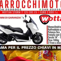 Scooter Wottan Storm-T 125 - 2023