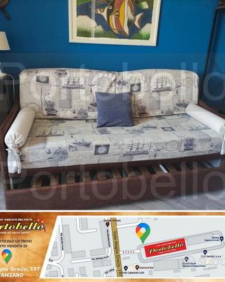 Codice: 272818 DIVANO CON DOPPIO LETTO + CUSCINI