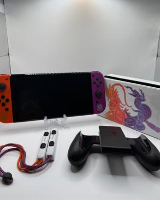 Nintendo Switch Oled Pokemon Scarlatto e Violetto