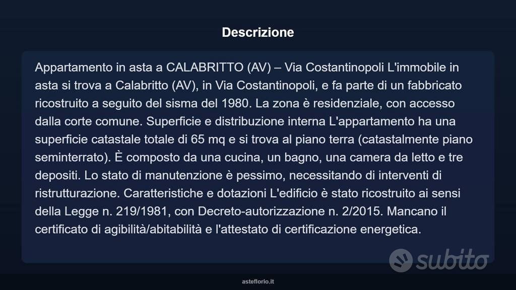 Appartamento – Calabritto, Avellino - Vista 3