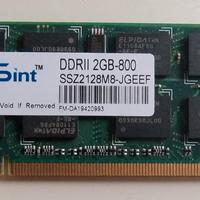 Ram SO-DIMM 2Gb DDR2 800 MHz (PC2-6400)