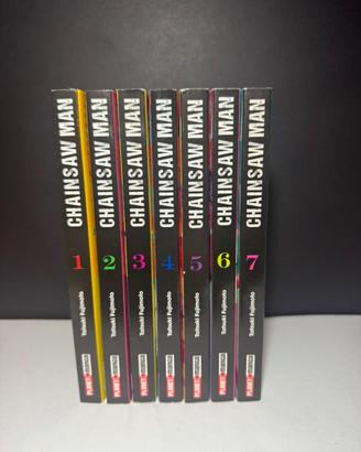 Manga Chainsaw man 1-7💕📚