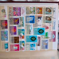 lotto n. 30 francobolli nazioni unite 