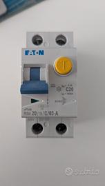 Interruttore diff. magnetotermico 20A Eaton 237107