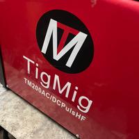Saldatrice tigmig ac dc tm 200 alu