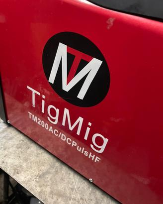 Saldatrice tigmig ac dc tm 200 alu