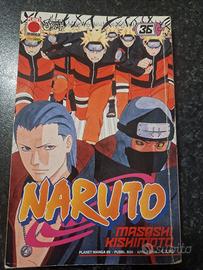 Naruto 36 Serie nera Masashi Kishimoto ben tenuto