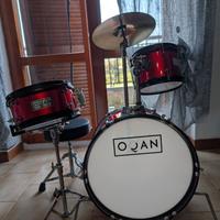 Batteria acustica per bambini