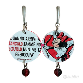 Orecchini "Frasi ironiche" Art: 607