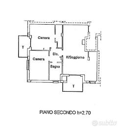 Quadrilocale in Via Martiri delle Foibe