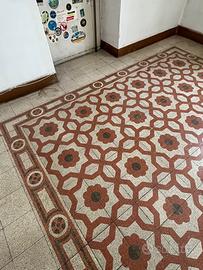 Mattonelle in graniglia antica  per restauro