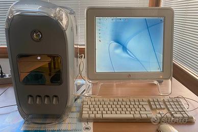 Mac G4 con Airport  e monitor Apple Studio 17