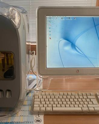 Mac G4 con Airport  e monitor Apple Studio 17