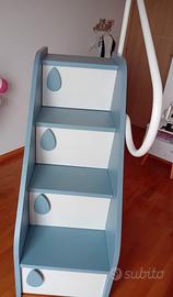 Scala cameretta contenitore