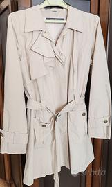 Originale trench/copri abito beige M.Rinaldi tg 21