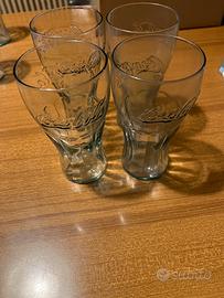 4 Bicchieri Coca Cola