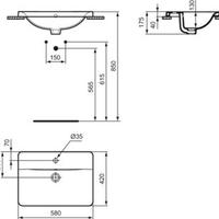 Lavabo e miscelatore ideal standard