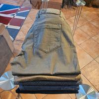 set 5 pantaloni lunghi uomo tg 48 