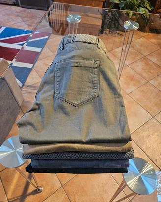 set 5 pantaloni lunghi uomo tg 48 