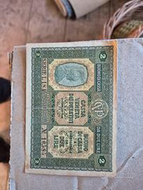 banconote lira e corona austriaca