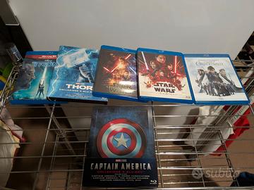 Blu ray e DVD Disney, Marvel, Warner Bros