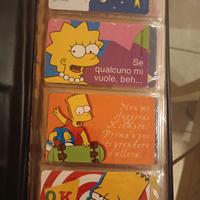 diverse card Simpson,chi interessato mi contatti