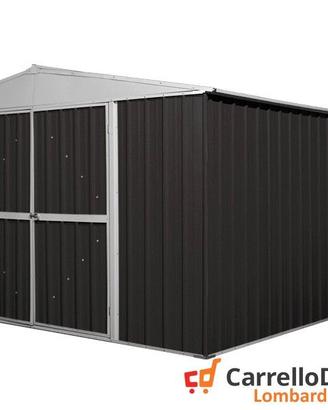 Box prefabbricato in acciaio 360x430cm nero