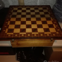 Scacchiera legno