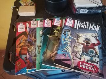 NIGHT MAN 1/6 FUMETTI LEO ORTOLANI PRIMA EDIZIONE
