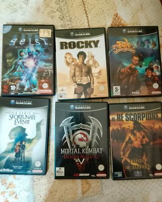giochi Nintendo GameCube da collezione 