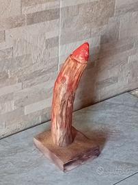 Statuetta legno