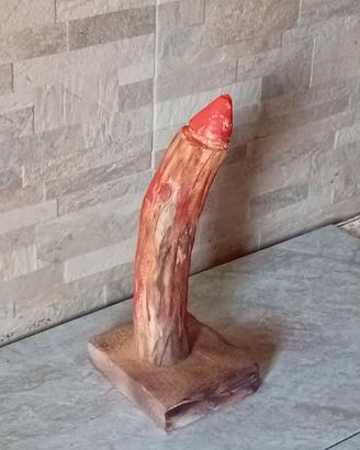 Statuetta legno