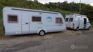 Roulotte Knaus Sudwind Azur 6 posti 2006