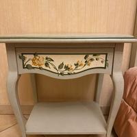 Comodino in legno (coppia)