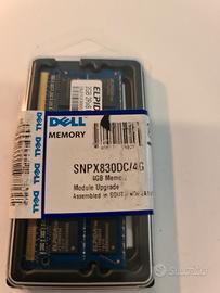 RAM NOTEBOOK DELL SNPX830DC/4G