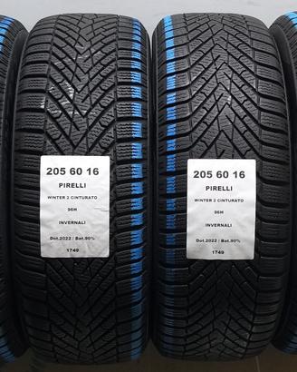 4 GOMME 205 60 16 PIRELLI A1749