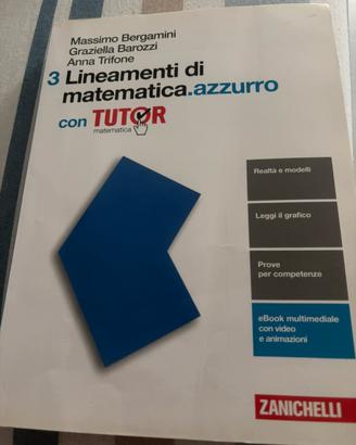 Lineamenti di matematica azzurro 3