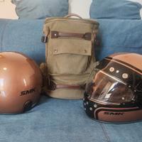 CASCHI VINTAGE NUOVI E ZAINO VINTAGE