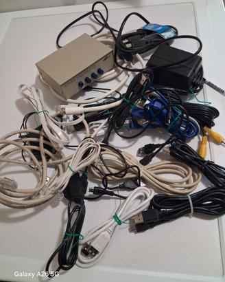 Elettronica - Kit cavi e connettori vari