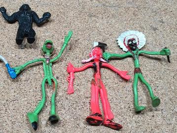 Flexy lotto pupazzi vintage anni 70