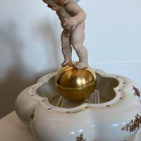 Centro tavola in porcellana tedesca