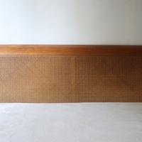 Letto matrimoniale in legno di ciliegio