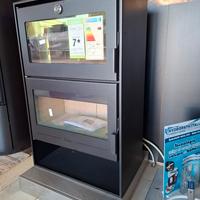 stufa a legna con forno