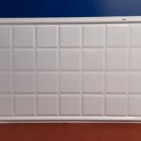 Pannello smaltato para schizzi per stufa anni '30