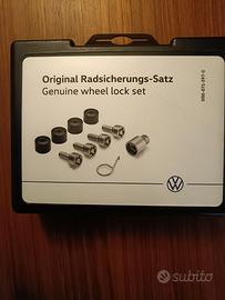 Kit bulloni antifurto originale vw