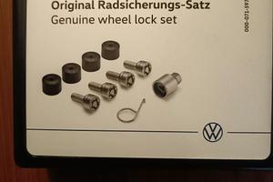 Kit bulloni antifurto originale vw
