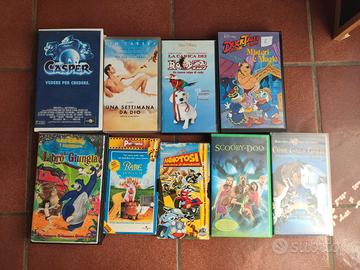 Film e cartoni animati in videocassette